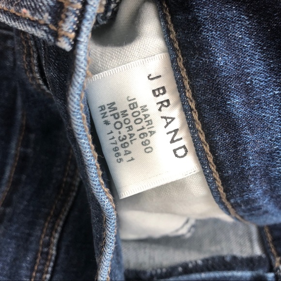 J Brand Maria High Rise Skinny Jeans in Moral - Picture 6 of 6